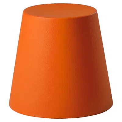 Pre-owned Slide Design Ali Baba Stool In Pumpkin Orange By Giò Colonna Romano