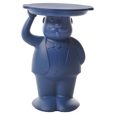 Pre-owned Slide Design Ambrogio Servant Table In Grapes Blue By Favaretto & Partners In Purple