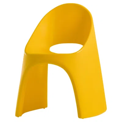 Pre-owned Slide Design Amélie Chair In Saffron Yellow By Italo Pertichini