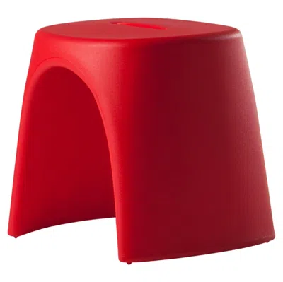 Pre-owned Slide Design Amélie Sgabello Stool In Flame Red By Italo Pertichini