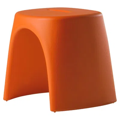 Pre-owned Slide Design Amélie Sgabello Stool In Pumpkin Orange By Italo Pertichini