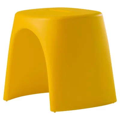 Pre-owned Slide Design Amélie Sgabello Stool In Saffron Yellow By Italo Pertichini