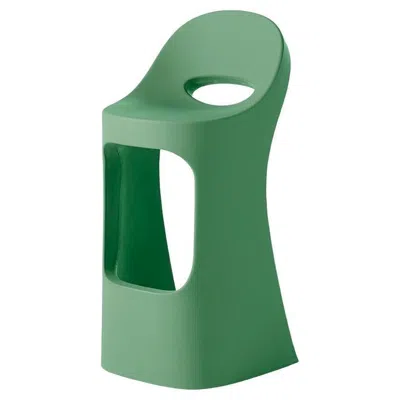 Pre-owned Slide Design Amélie Sit Up High Stool In Malva Green By Italo Pertichini