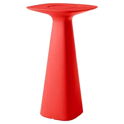 Pre-owned Slide Design Amélie Up Table In Flame Red By Italo Pertichini