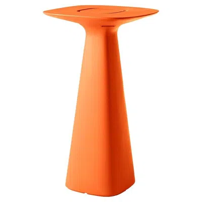 Pre-owned Slide Design Amélie Up Table In Pumpkin Orange By Italo Pertichini