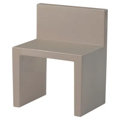 Pre-owned Slide Design Angolo Retto Kids Chair In Dove Gray By  Studio