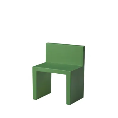 Pre-owned Slide Design Angolo Retto Kids Chair In Malva Green By  Studio