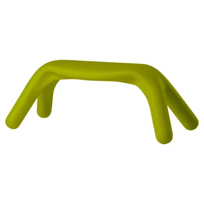 Pre-owned Slide Design Atlas Bench In Lime Green By Giorgio Biscaro