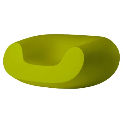 Pre-owned Slide Design Chubby Lounge Armchair In Lime Green By Marcel Wanders