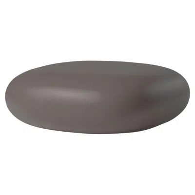Pre-owned Slide Design Chubby Low Pouf In Argil Gray By Marcel Wanders