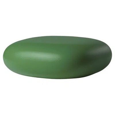 Pre-owned Slide Design Chubby Low Pouf In Malva Green By Marcel Wanders