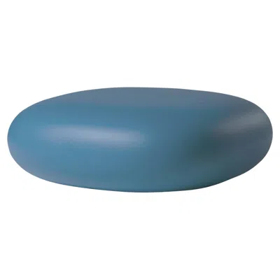 Pre-owned Slide Design Chubby Low Pouf In Powder Blue By Marcel Wanders