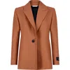 Slim Boyfriend Blazer Slim Boyfriend Blazer In Cognac