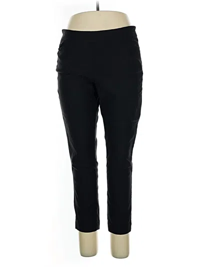 Pre-owned Slim-sation By Multiples Active Pants In Black
