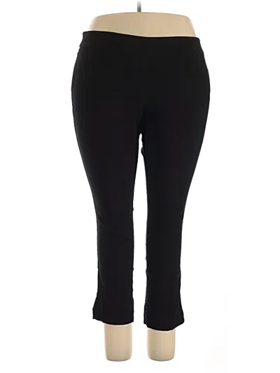 Pre-owned Slim-sation By Multiples Active Pants In Black