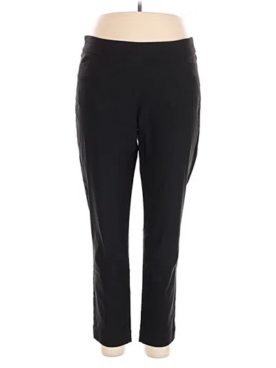 Pre-owned Slim-sation By Multiples Active Pants In Black