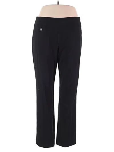 Pre-owned Slim-sation By Multiples Active Pants In Black
