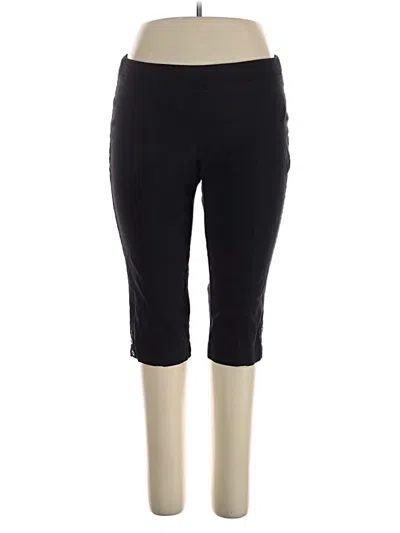 Pre-owned Slim-sation By Multiples Active Pants In Black