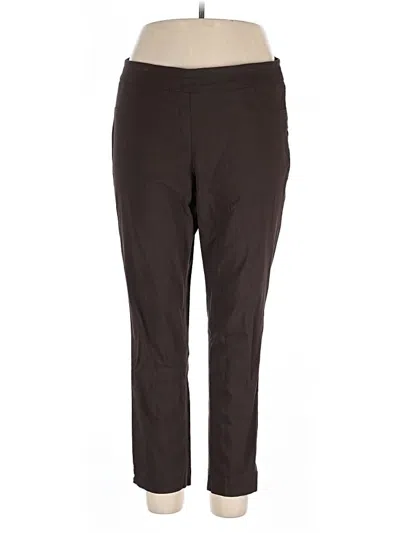 Pre-owned Slim-sation By Multiples Active Pants In Brown