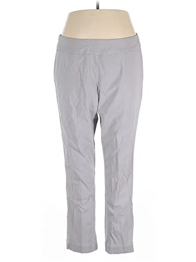 Pre-owned Slim-sation By Multiples Active Pants In Gray