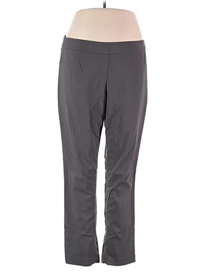 Pre-owned Slim-sation By Multiples Active Pants In Gray