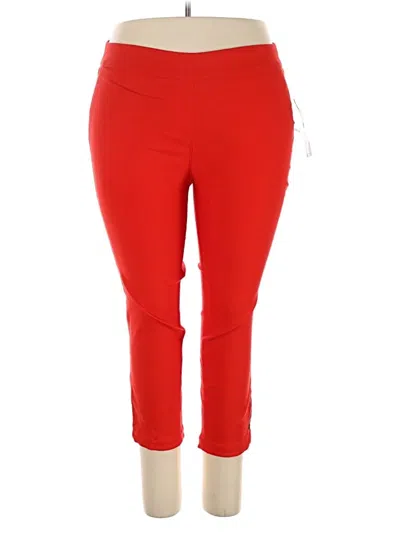 Slim-sation By Multiples Active Pants In Red