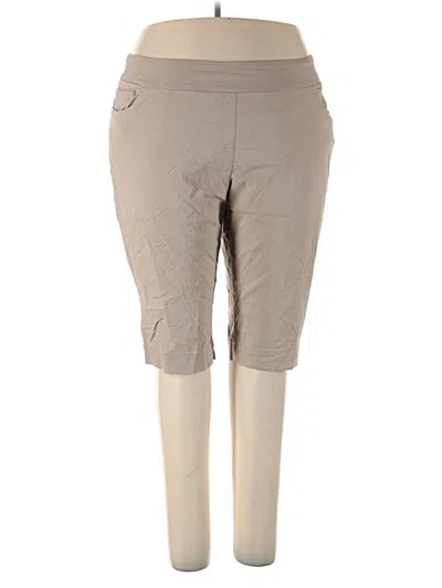 Pre-owned Slim-sation By Multiples Active Pants In Tan
