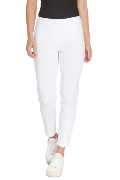 Slimsation By Multiples Ankle Pants In White