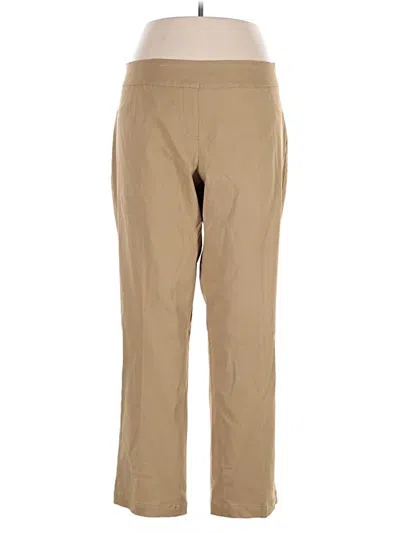 Pre-owned Slim-sation By Multiples Casual Pants In Brown