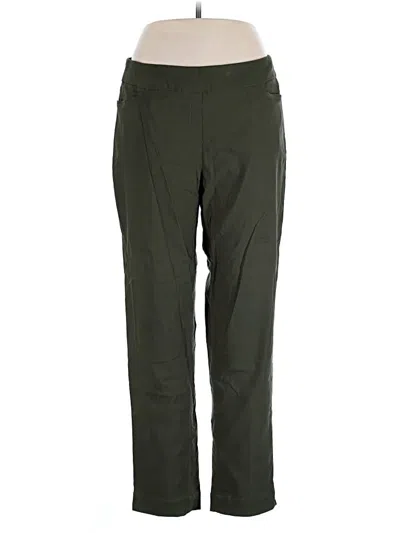 Pre-owned Slim-sation By Multiples Casual Pants In Green