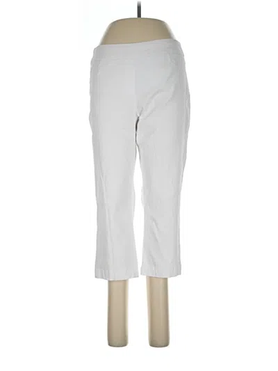 Pre-owned Slim-sation By Multiples Casual Pants In Ivory