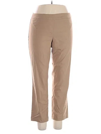 Pre-owned Slim-sation By Multiples Casual Pants In Tan