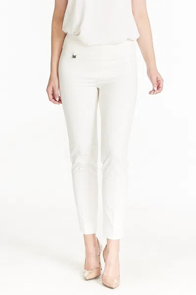 Slimsation By Multiples Close To Me Pants In White