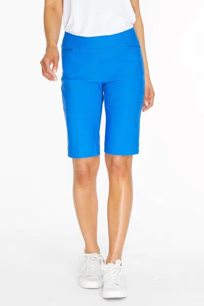Slimsation By Multiples Focus On You Walking Shorts In Lagoon In Pink