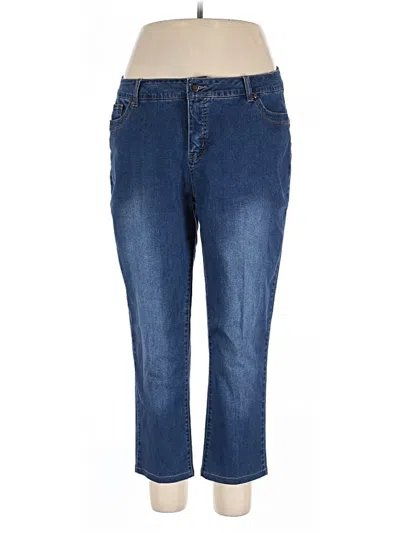 Pre-owned Slim-sation By Multiples Jeans In Blue