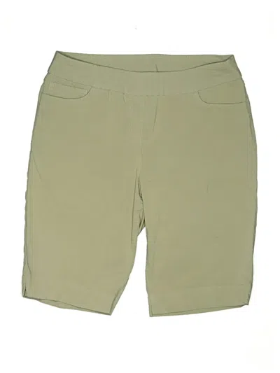 Pre-owned Slim-sation By Multiples Khaki Shorts In Green