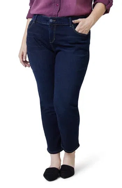 Slink Jeans Ankle Boyfriend Jeans In Blue