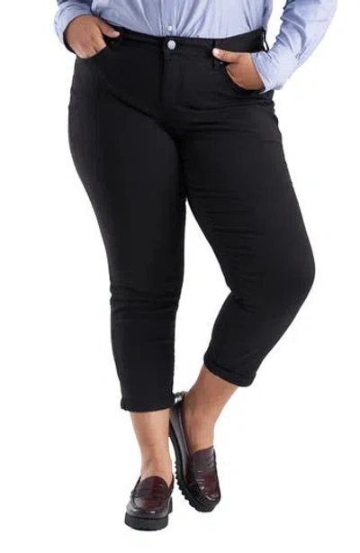 Slink Jeans Boyfriend Jeans In Black