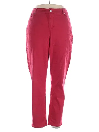 Pre-owned Slink Jeans Casual Pants In Red