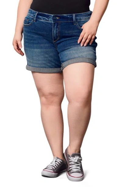 Slink Jeans Cuffed Denim Shorts