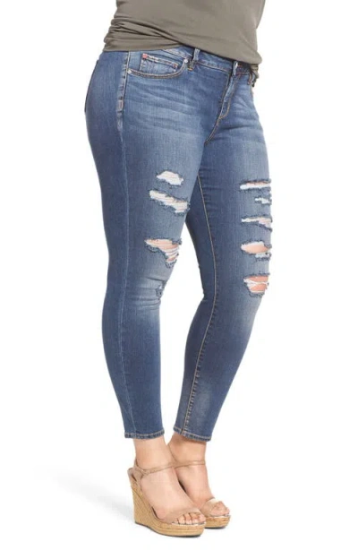 Slink Jeans Stretch Ankle Skinny Jeans In Danika