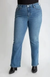 Slink Jeans High Waist Bootcut Jeans In Evelyn