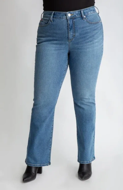 Slink Jeans High Waist Bootcut Jeans In Evelyn
