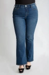 Slink Jeans High Waist Bootcut Jeans In Luna