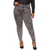 Slink Jeans High Waist Skinny Jeans In Gray