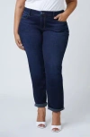 Slink Jeans High Waist Straight Leg Boyfriend Jeans