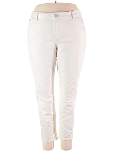 Pre-owned Slink Jeans Jeans In Ivory
