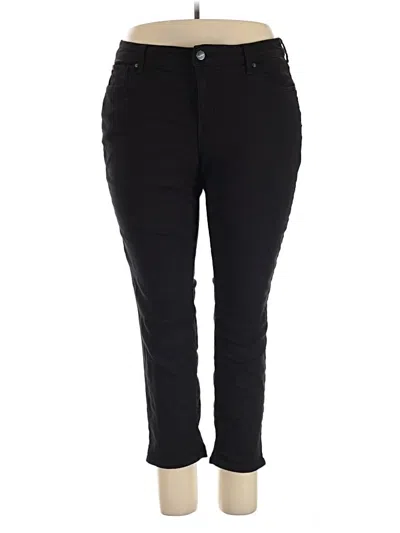 Pre-owned Slink Jeans Jeggings In Black