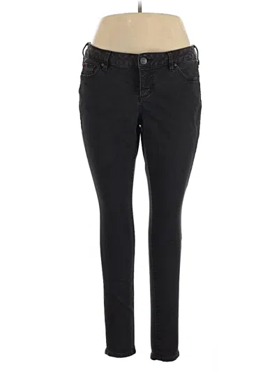Pre-owned Slink Jeans Jeggings In Black