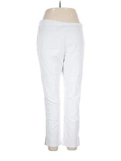 Pre-owned Slinky Brand Active Pants In White